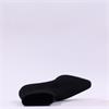 Miss Elastic Austin Western Ankle Boot - Black Stretch
